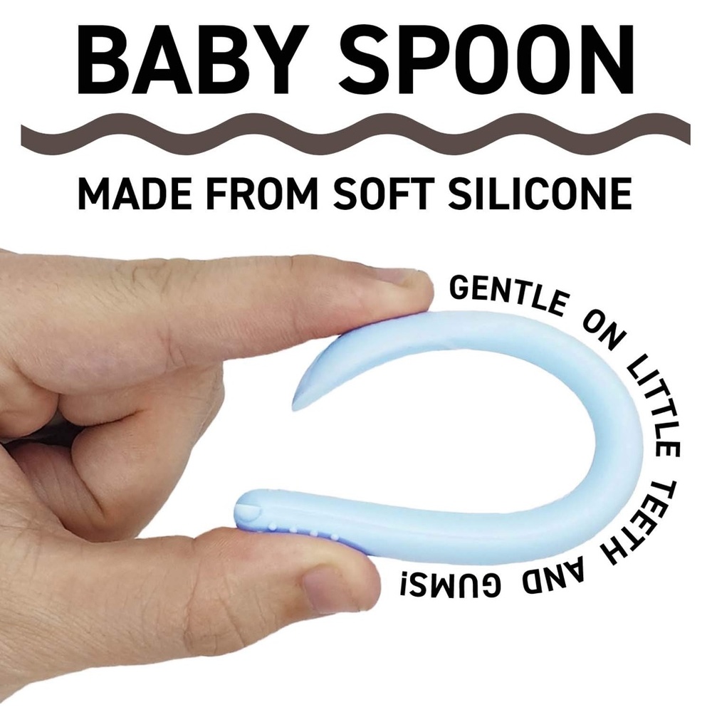 MONEE 4 Baby Silicone Spoons in perfect condition - Picture 5 of 6